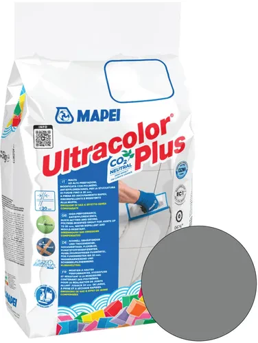 Mapei Ultracolor Plus Wall & Floor Grout 5kg - 127 Artic Grey