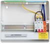 FuseBox F2010MX 100A Main Switch Consumer Unit with T2 Surge Protection, 10 Way, Steel, White