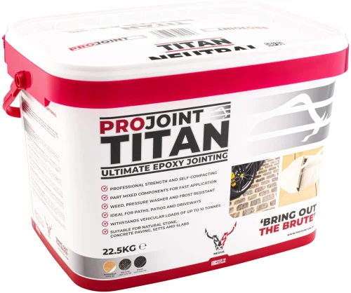 ProJoint TITAN – Ultra High Strength Epoxy Paving Grout 22.5kg (Neutral/Buff)