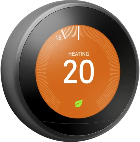 Google Nest Learning Thermostat 3rd Gen Smart Thermostat - Black