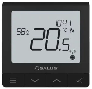 Salus Quantum RF Thermostat - SQ610RF (Black)