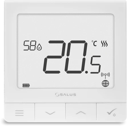 Salus Quantum RF Thermostat - SQ610RF (White)