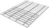 Harmoni Gypsum Solid18 Panel - 800mm x 600mm x 18mm (for 12mm Pipe)