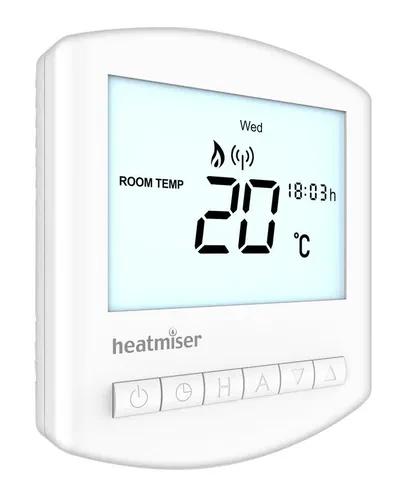 Heatmiser Slimline Wireless RF Thermostat v3