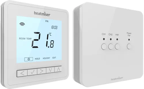 Heatmiser NeoHub Mini HW Heating & Hot Water Wireless WiFi Smart Control Bundle (White)