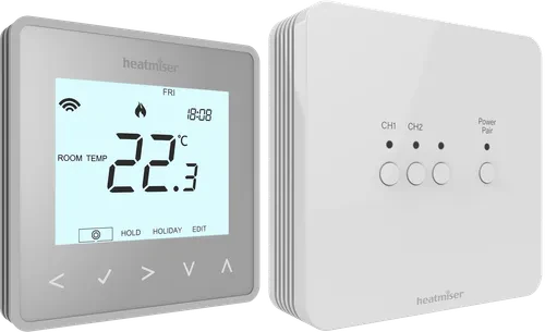 Heatmiser NeoHub Mini OT Kit Combi Boiler OpenTherm WiFi Smart Control Bundle (Silver)