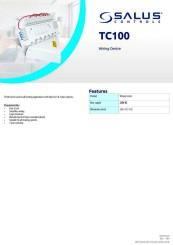 TC100 Wiring Centre Data Sheet