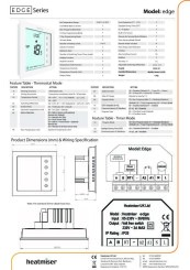 Heatmiser Edge Datasheet