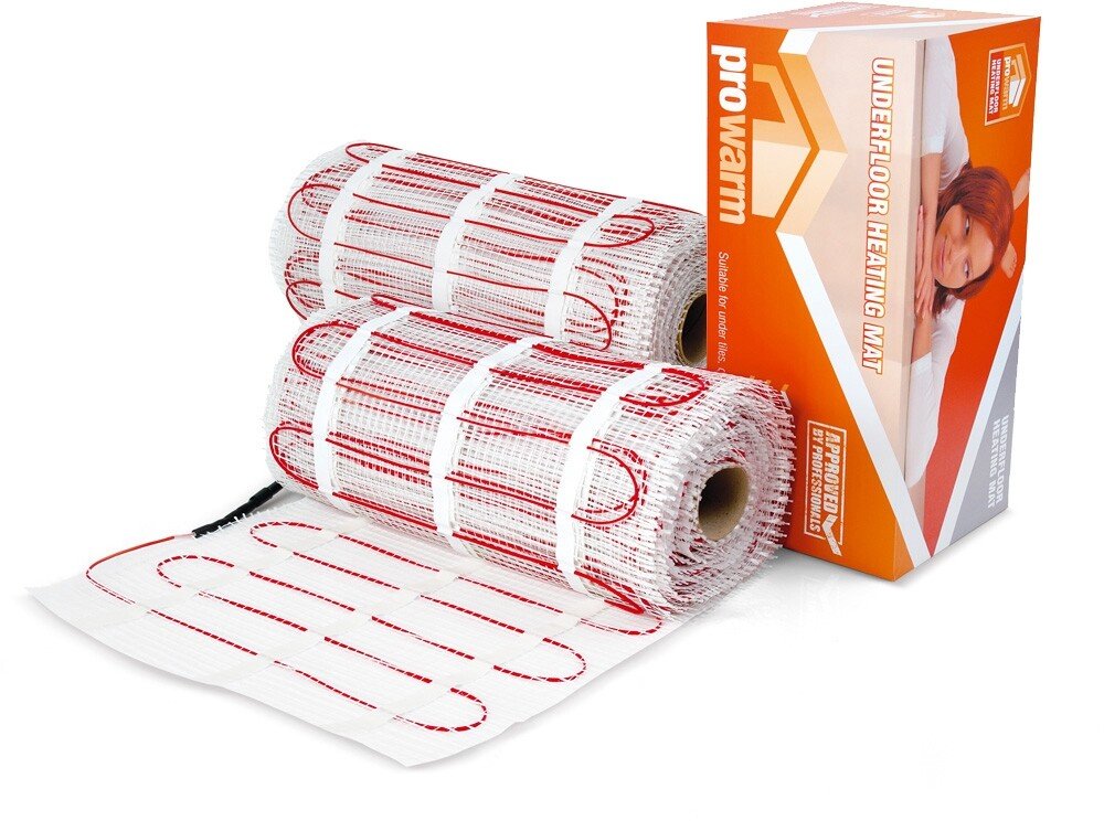 Prowarm 200w M2 15 0m2 3000w Underfloor Heating Mat Element Shop