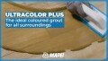 Mapei Ultracolor Plus Wall & Floor Grout 5kg - 174 Tornado